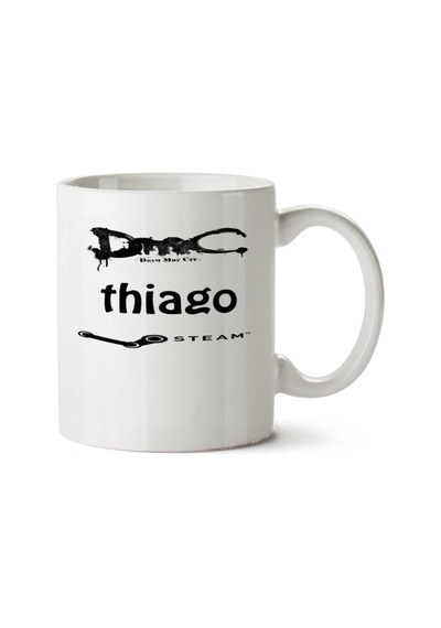 Devil Thiago İki Tarafı Baskılı Kupa Bardak Çok Renkli
