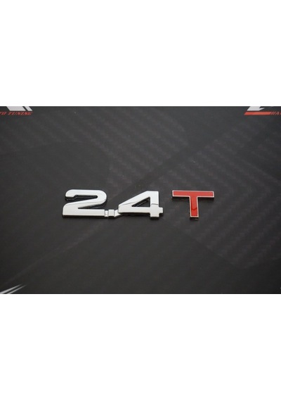 Audi 2.4 T Bagaj Krom Metal 3M 3D Yazı Logo