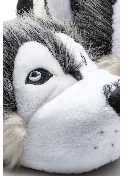 Twigy Husky Erkek Hayvanlı Panduf Gri 40/45 CC0530 Çok Renkli Twigy Husky Erkek Hayvanlı Panduf Gri 40/45 CC0530 Çok Renkli