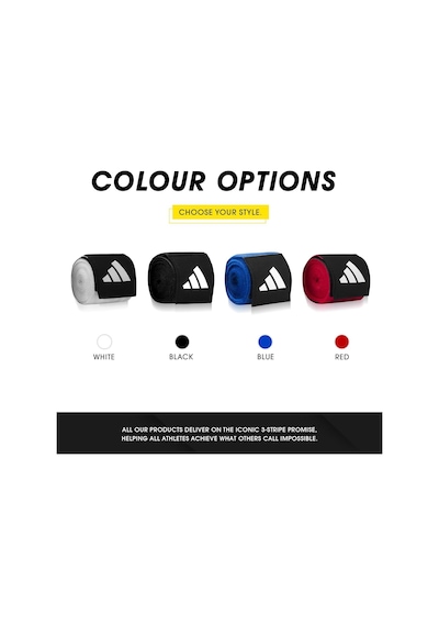 Adidas Boxing Crepe Bandaj Kırmızı Çok Renkli
