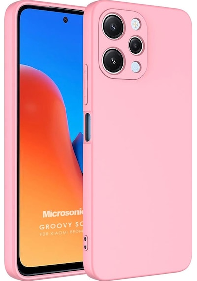Microsonic Xiaomi Redmi 12 Kılıf Groovy Soft