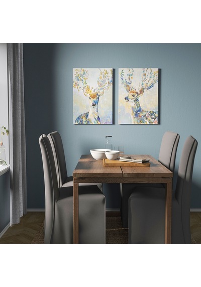 Ikea Pjätteryd Resim 50x70 Cm 2'li Çok Renkli