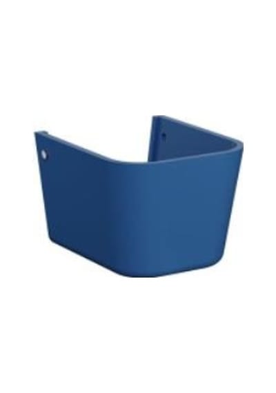 VitrA Sento Kids Lavabo Ve Yarım Ayak Seti,45 Cm, Beyaz Mavi Diğer