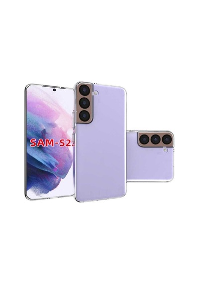 Galaxy S22 Kılıf Zore Şeffaf Ince Ve Esnek Süper Silikon Kılıf Renksiz