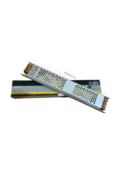 CATA CT 2677 21 AMPER SÜPERSLİM ŞERİT LED TRAFOSU