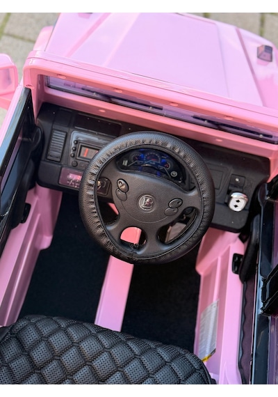 Mercedes Brabus İsmeözel Plaka Akülü Araba 1-6 Yaş Kumandalı Pembe