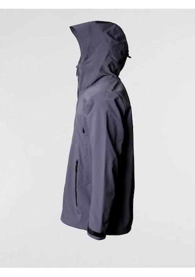 Isaora Asym Jacket Erkek Dark Grey Shell Jacket Isr7010-drg Gri