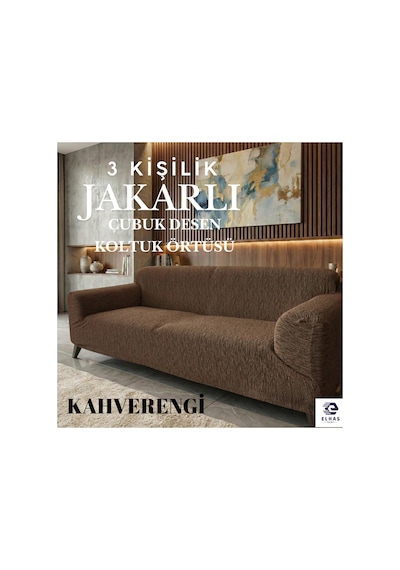 Jakarlı 3 Kişilik Lastikli Kanepe Örtüsü Lastikli Koltuk Örtüsü Koltuk Kılıfı Çubuk Desen Kahverengi - 808552754 Kahverengi Jakarlı 3 Kişilik Lastikli Kanepe Örtüsü Lastikli Koltuk Örtüsü Koltuk Kılıfı Çubuk Desen Kahverengi - 808552754 Kahverengi