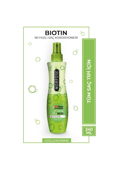 Morfose Biotin Çift Fazlı Fön Suyu 240 ML