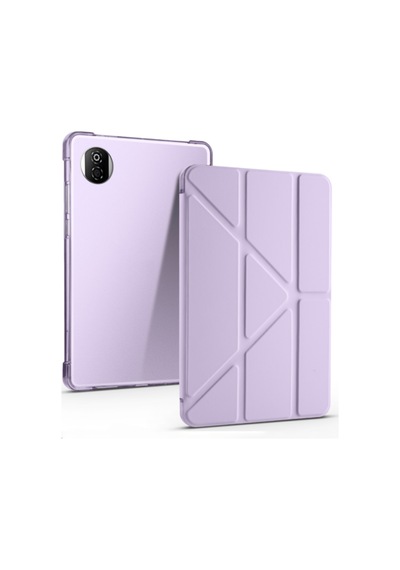 Fuchsia Honor Pad X7 8.7 İnç İle Uyumlu Kalem Bölmeli Uyku Modlu Standlı Trifolding Tablet Kılıfı Kılıf