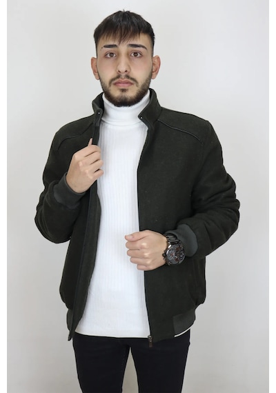 Marco Muratti Fistan Store Erkek Hakim Yaka Spor Kesim Rahat Kalıp Kolları Lastikli Kışlık Kaşmir Kaban Haki Yeşil Marco Muratti Fistan Store Erkek Hakim Yaka Spor Kesim Rahat Kalıp Kolları Lastikli Kışlık Kaşmir Kaban Haki Yeşil