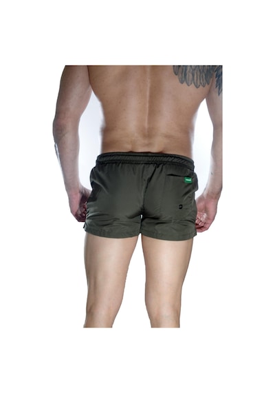Cojans Erkek Yeşil Mini Mayo Short Çok Renkli