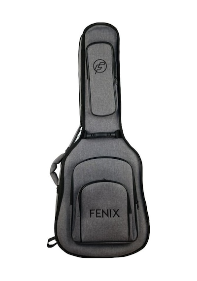 Fenix Lux Akustik Gitar Gigbag (Gri)
