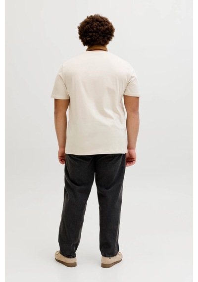 Jack & Jones Erkek T Shirt 12289683 Taş Taş