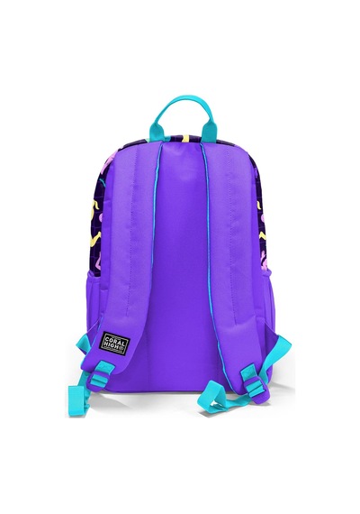 Coral High Mor Voleybol Desenli 3 Lü Okul Çanta Seti Set0123636