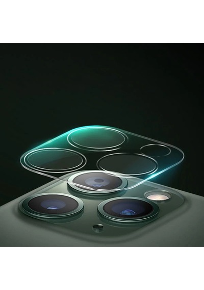 Apple     Uyumlu iPhone 12 6.1 Pro Full Tempered Kamera Koruyucu Kırılmaz Cam- 5775