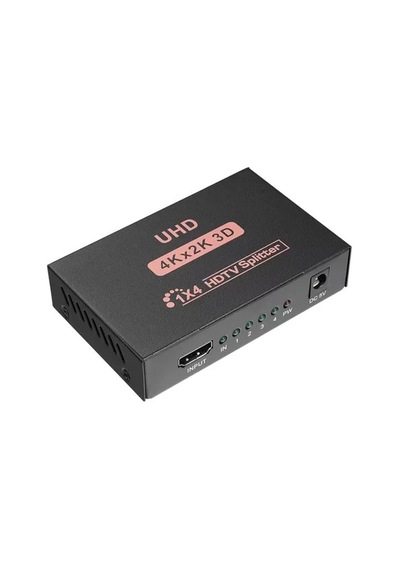 Hy-lu4 4 Port 4kx2k Hdmı Splitter Dağıtıcı