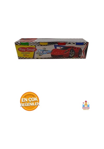 Oyun Hamuru 4 Lü Paket Küçük Boy 4 Farklı Renk Çok Renkli