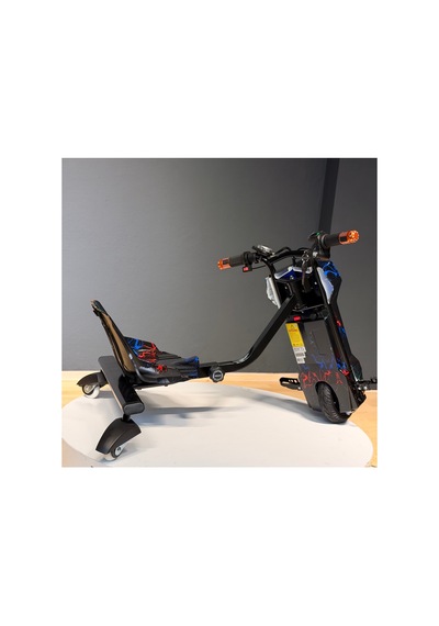 36v 350w Elektrikli Drift Scooter 3 Hızlı 25 Km/h 100 Kg Taşıma Kapasiteli Gümüş Gümüş