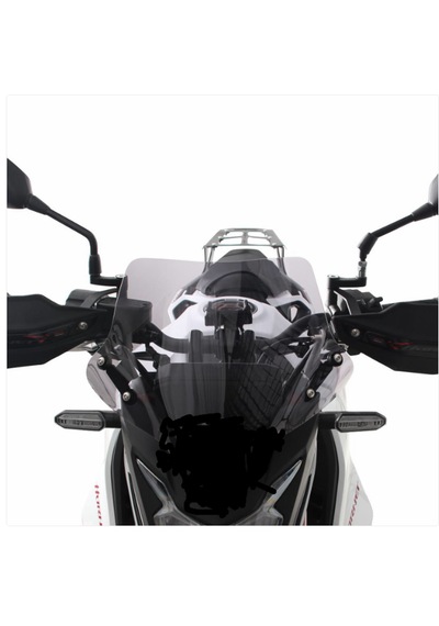 Honda Cb500 Hornet 2024-2025 Uyumlu Ön Cam Füme Füme - Siyah