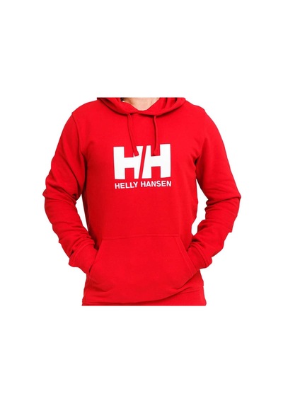 Helly Hansen Hh Hh Logo Hoodıe Kırmızı Erkek Sweatshirt 33977-163 Kırmızı