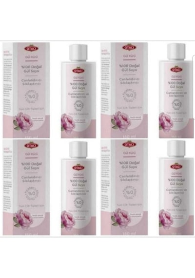 Otacı Gül Kürü Doğal Gül Suyu 4 x 150 ML