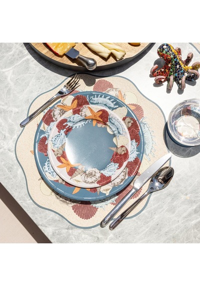 Coral Kağıt Amerikan Servis 39x39 Cm 12'li Paket Beyaz