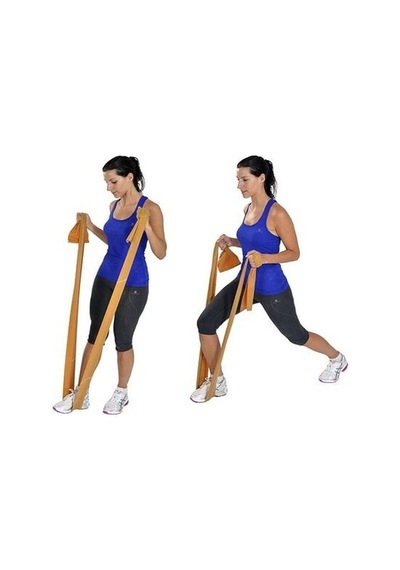 Medikaltec Egzersiz Bandı 1 Metre Altın Renk