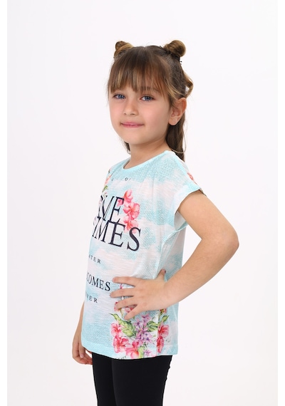 Toontoy Kids Toontoy Kız Çocuk Sometimes Baskılı Tişört Mint Yeşili Toontoy Kids Toontoy Kız Çocuk Sometimes Baskılı Tişört Mint Yeşili
