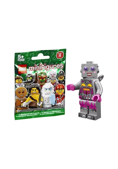 Lego 71002 Minifigür Seri 11 - 16 Lady Robot