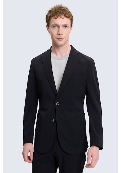 Hatemoğlu Siyah Performans Suit Slim Fit Takım Elbise
