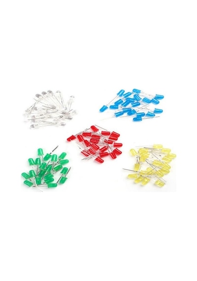 100 Adet Karışık Led 5Mm Arduino