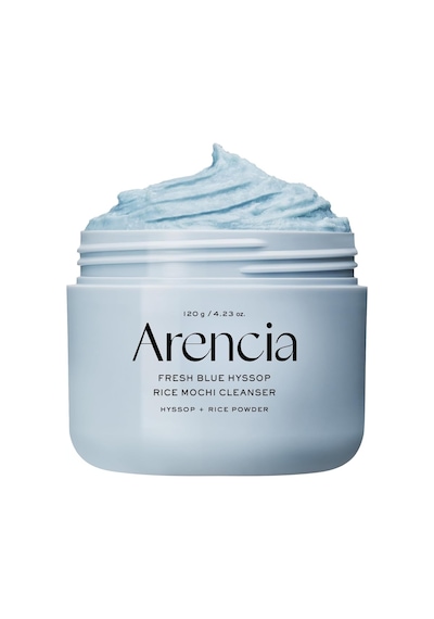 Arencia Fresh Blue Hyssop Rice Mochi Cleanser