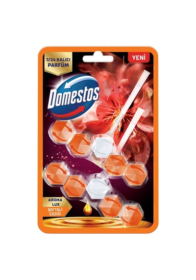 Domestos Wc Blok Lux 2li 50 G Şeftali Çiçeği Kalıcı Parfüm Tarı