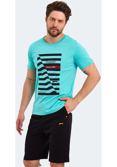 Slazenger KATELL IN Erkek Tişört Nane