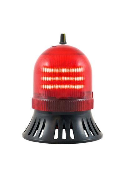 Mesan Ø70 Led Multifonksiyon Ses Ayarlı Tek Ses Siren Kırmızı 110-220vac Ms 478.1.110-220vac