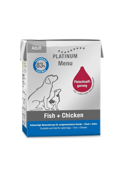 Balıklı Ve Tavuklu Yaş Köpek Maması 375 Gr