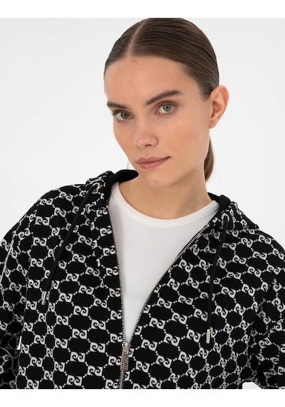 Pierre Cardin Kadın Hırka Örme 50309116-vr046 Siyah