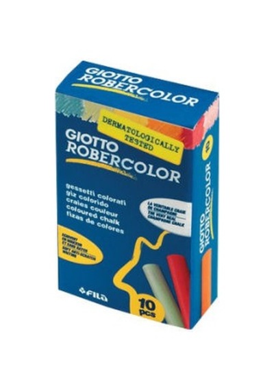 Giotto Robercolor Tebeşir Karışık Renkli 10'Lu Kutu