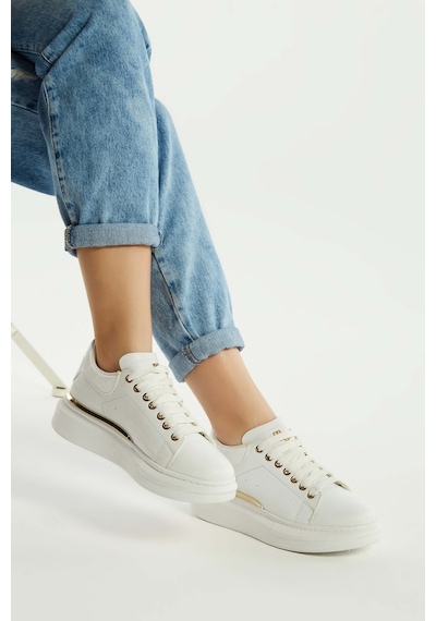 Tamer Tanca Kadın Vegan Beyaz Sneakers & Spor Ayakkabı Beyaz