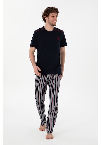 U.S. Polo Assn. Erkek 3'lü Pijama Takımı 50309804-VR033