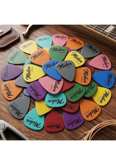 Midex Pn-48 Kaliteli 48'li Gitar Penası Seti Tüm Ebatlar