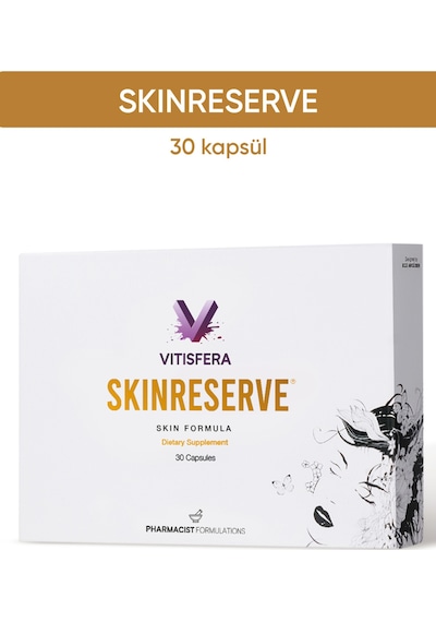 Vitisfera Skinreserve Cüce Palmiye Eki Multivitamin ve Multimineral İçeren Takviye Edici Gıda 30 Kapsül