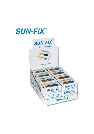 Sun-fix 100 Gr Universal Verwendbar Macun Kaynak Yapıştırıcı 24 Adet 1 Koli Paket