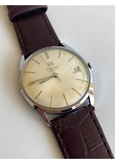 Tissot Visodate 35 mm Deri Kordon Erkek Kol Saati 2. El