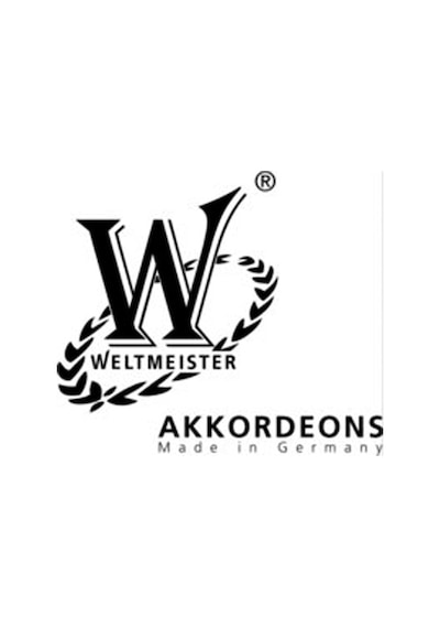 Weltmeister Kristall Akordeon 30/60 - Siyah 60 Bas Kompakt Ve