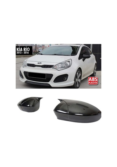 Kia Rio Batman Yarasa Ayna Kapağı Piano Black No Signal / 2012 - 2016