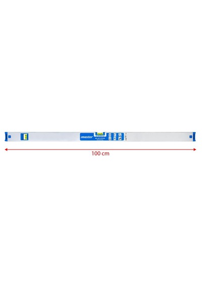 Master 506894 Blue Star Mıknatıslı Su Terazisi 100 Cm
