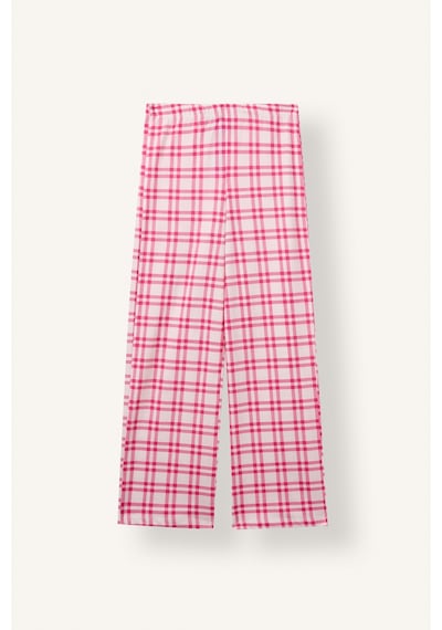 Defacto Miffy Lisanslı Ekose Desenli 2li Pijama Takımı Kız Çocuk I3891a826aupn435 Pembe-pn435