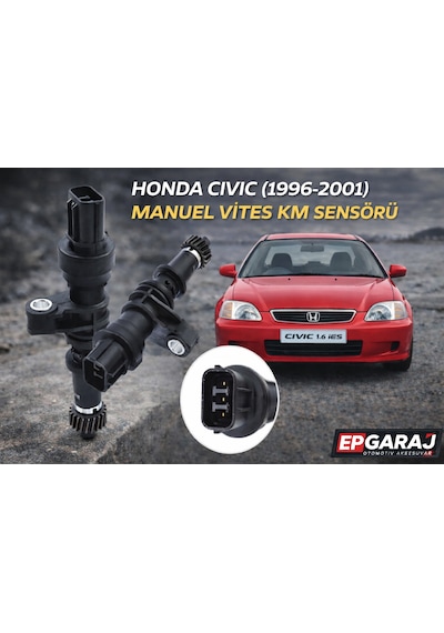 Honda Civic İes 1996-2001 Model Uyumlu Manuel Vites Km Sensörü Euro Civic Uyumsuz